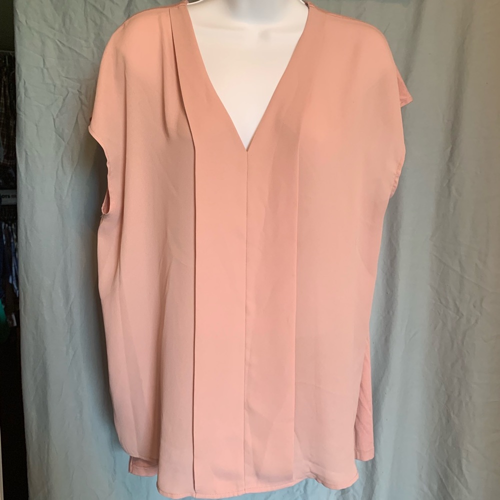 Vince Camuto blush pink blouse
